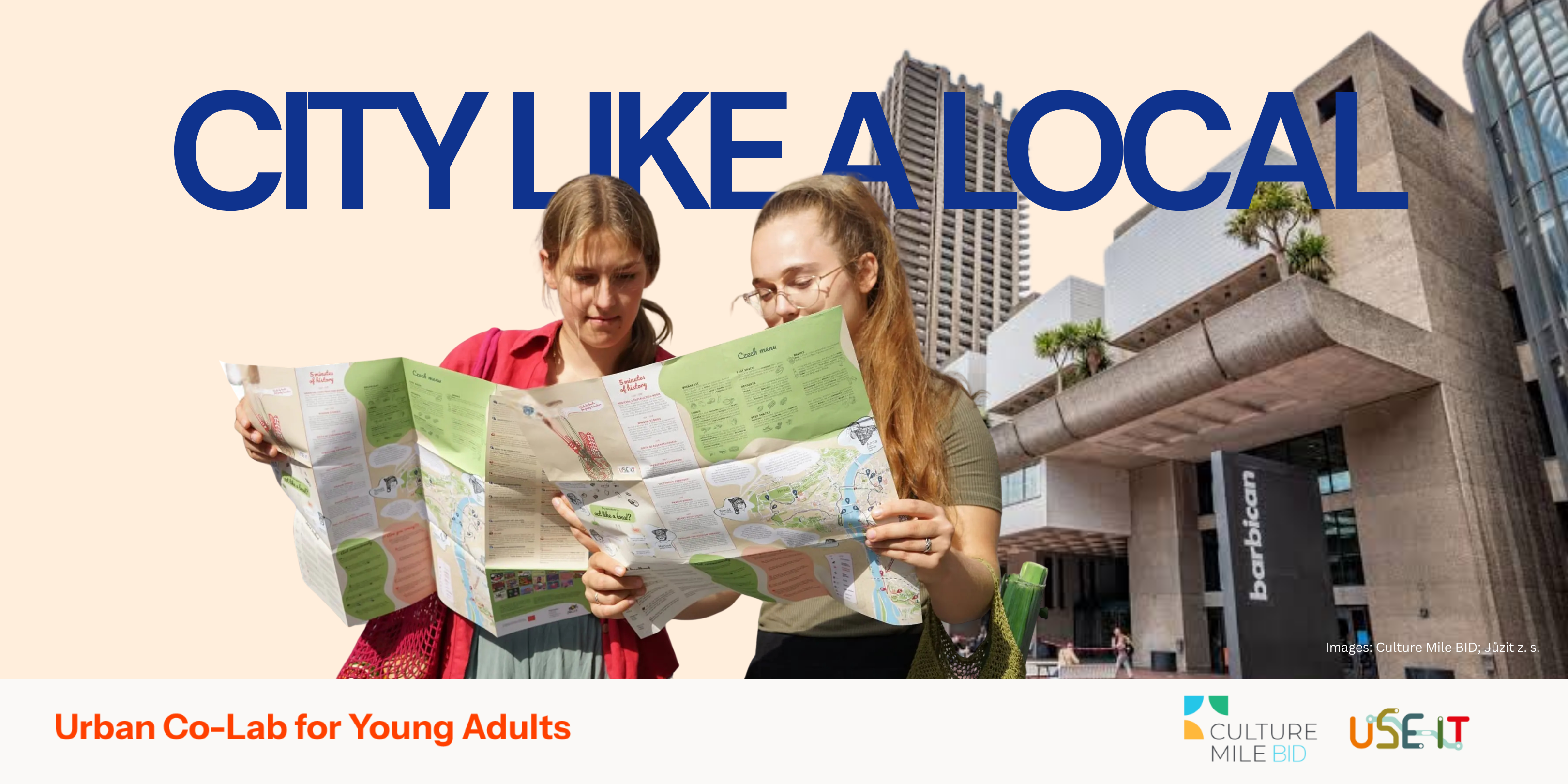 Urban Co-Lab: City Like a Local event poster